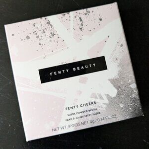 NIB Fenty Beauty: Fenty Cheeks Suede Waterproof Powder Blush in Petal Poppin'